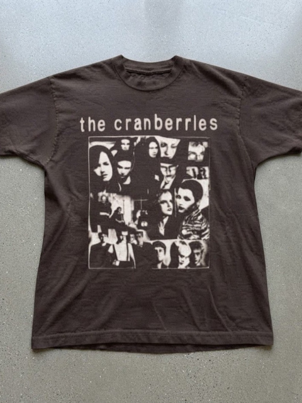 The Cranberries Alt Rock Band Photo Collage Graphic Tee Gildan T-Shirt